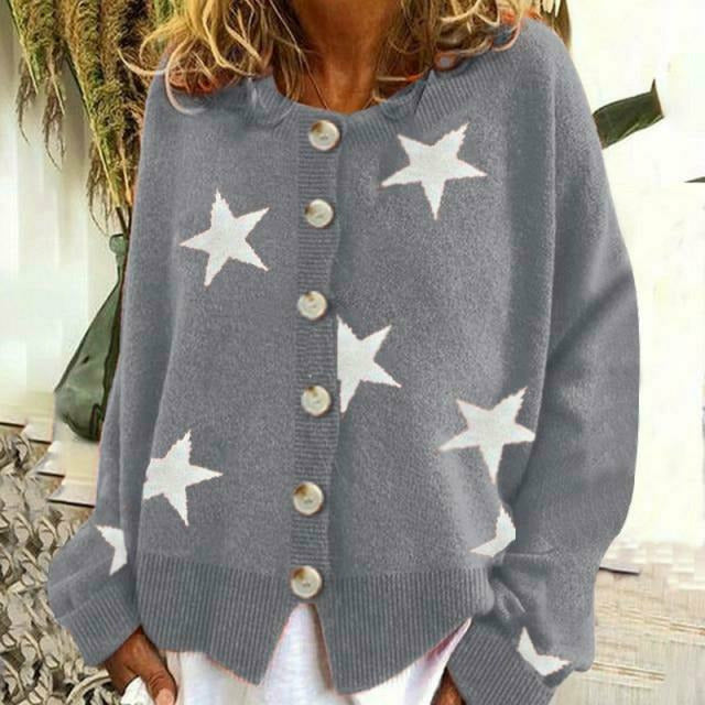 Berg-Feldt | Pullover mit Sternenprint