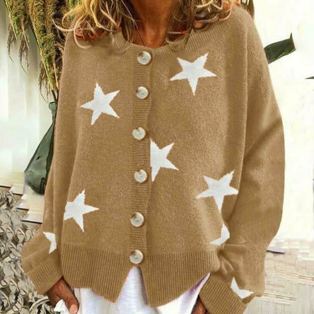 Berg-Feldt | Pullover mit Sternenprint