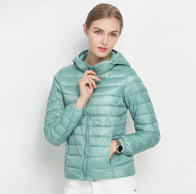 Berg-Feldt | Urban Chic Leichtgewicht Daunenjacke