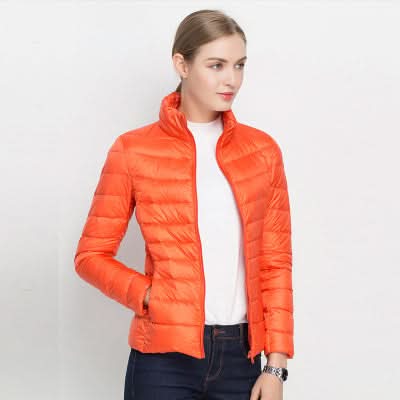 Berg-Feldt | Leuchtend Grüner Puffer für Herbst und Winter für Frauen