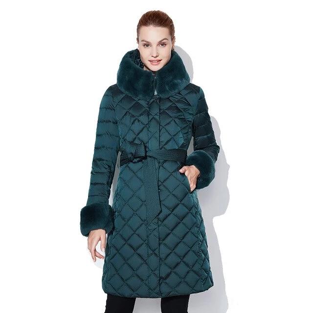 Berg-Feldt | Chaleur authentique" Long manteau inspiré de l'élégance russe