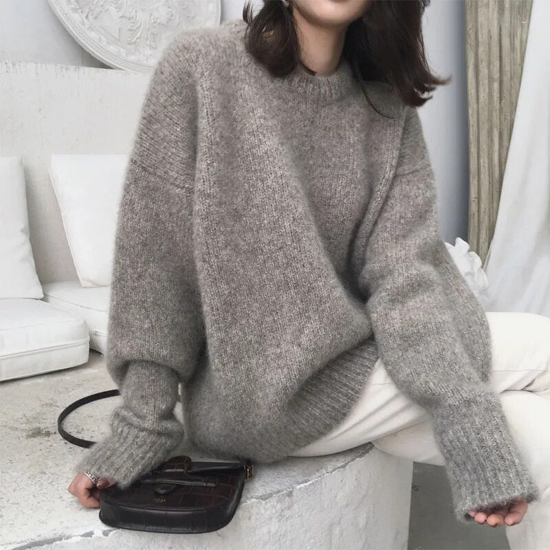 Berg-Feldt | Modischer langärmeliger Pullover