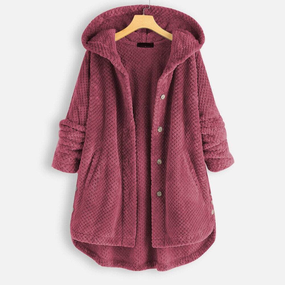 Veste à capuche grande taille pour femme – Modèle Arabella