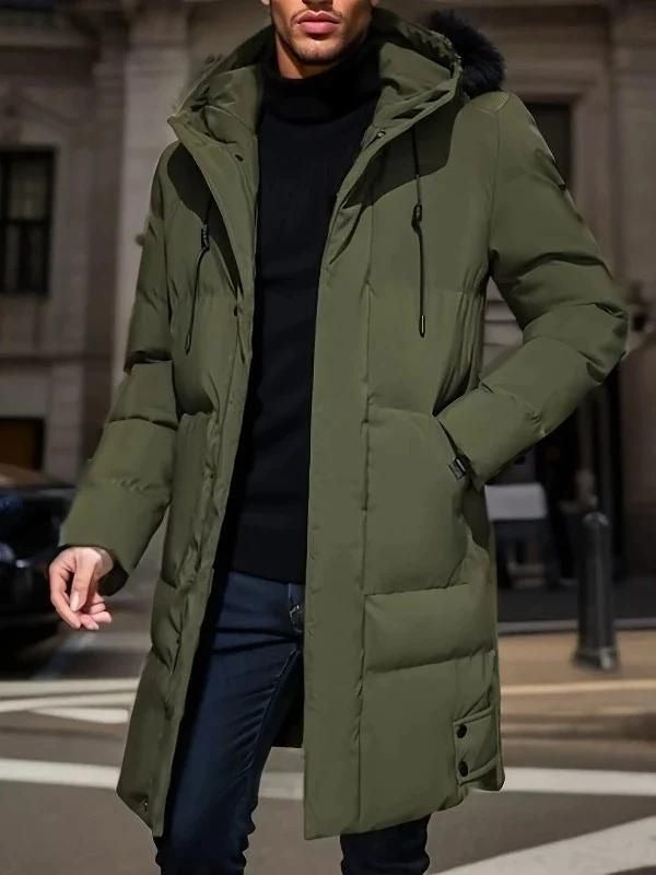 Berg-Feldt | Doudoune à Capuche en Polyester, Chaude et Élégante