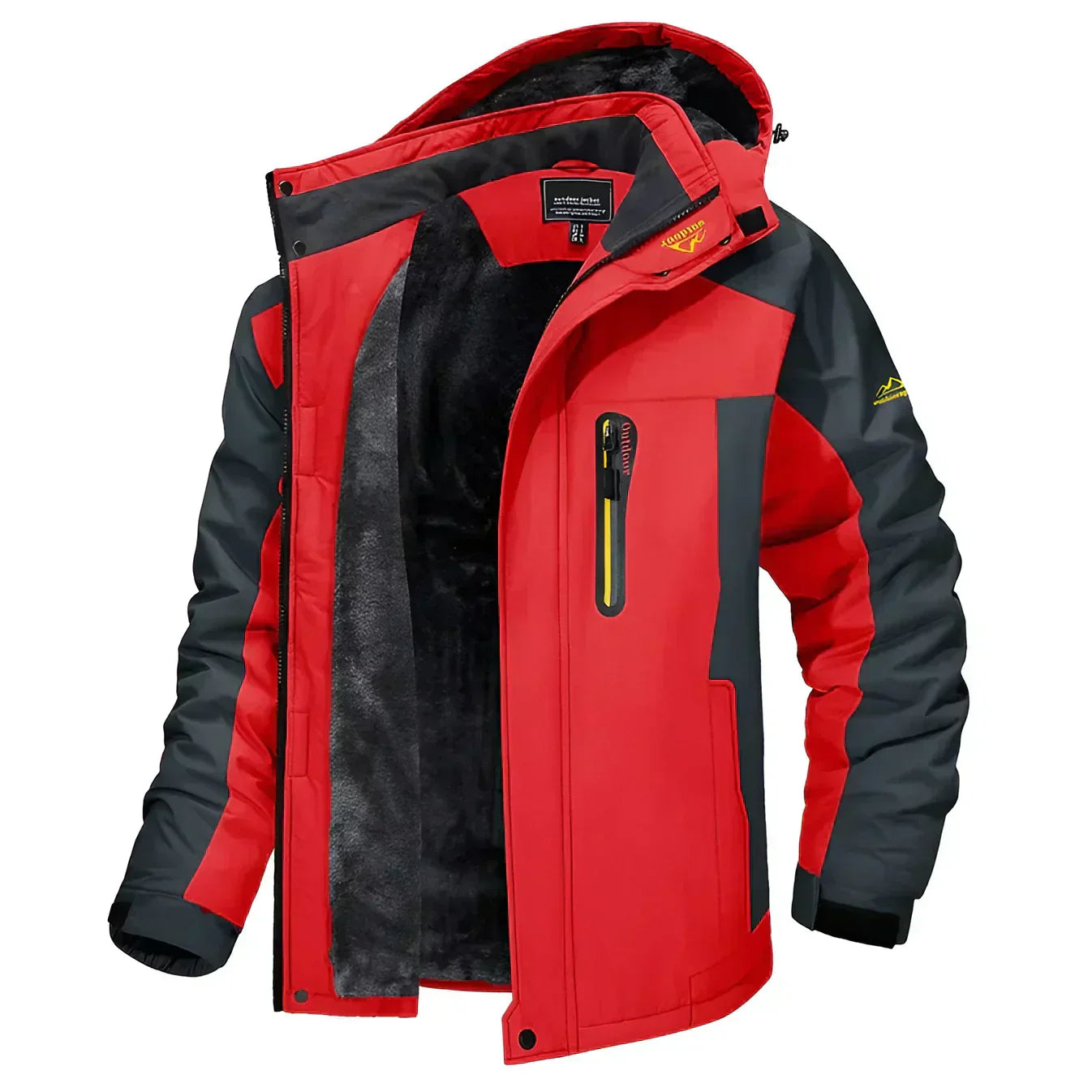 Berg-Feldt | Veste à capuche matelassée imperméable pour homme