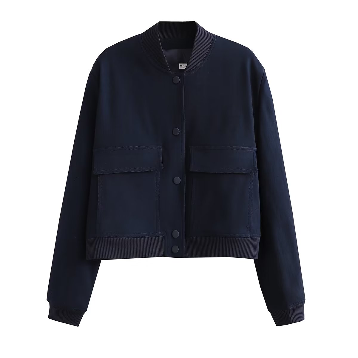 Berg-Feldt | Klassische Bomberjacke Wollmischung Zeitloses Design
