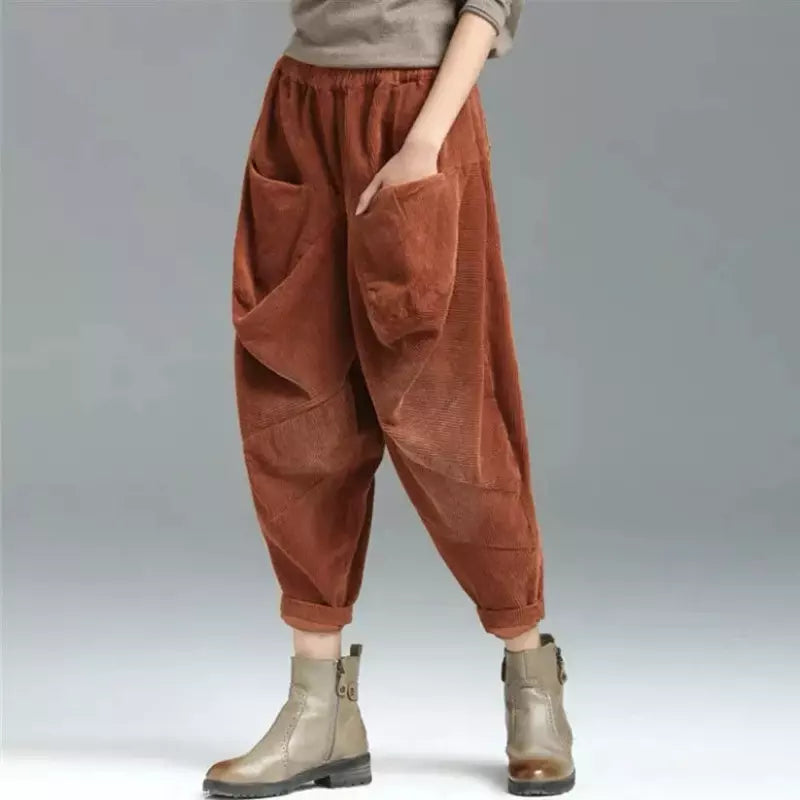 Berg-Feldt | Pantalon Sarouel d'Hiver Ample