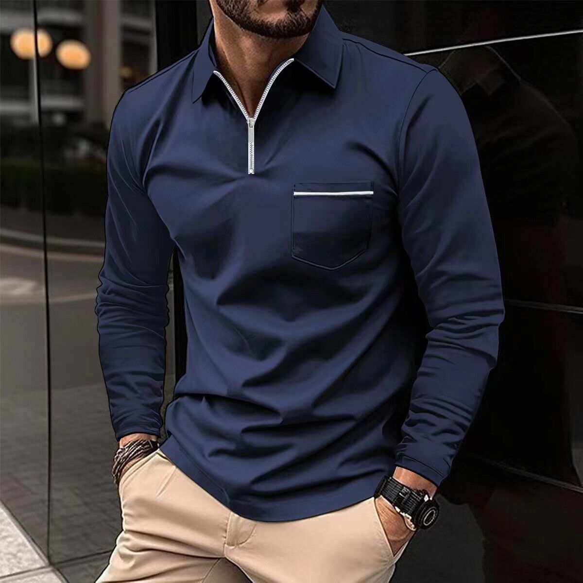 Polos à manches longues exclusifs