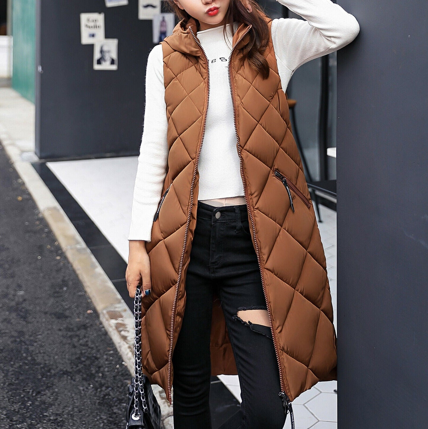 Berg-Feldt | Lang und Eleganter Bodywarmer