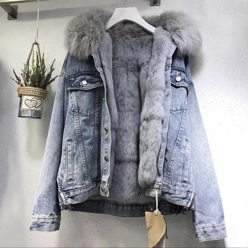 Berg-Feldt | Gefütterte Jeansjacke - Lässig & Trendy