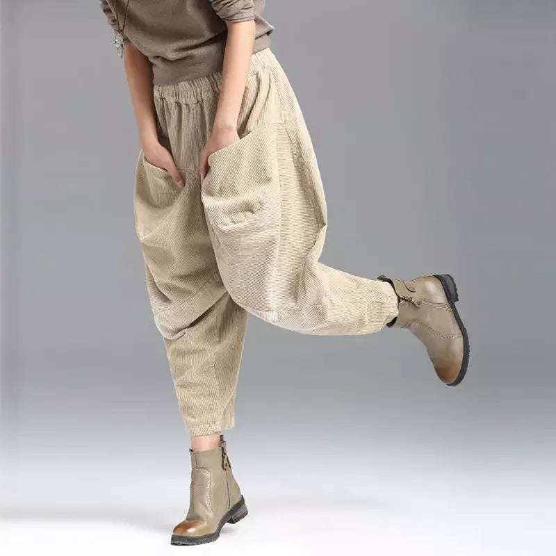 Berg-Feldt | Pantalon Sarouel d'Hiver Ample