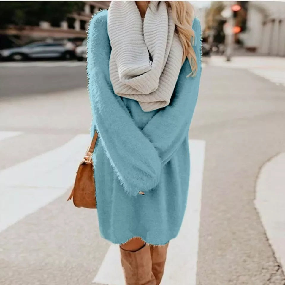 Berg-Feldt | Strickkleid für Den Winter für Frauen