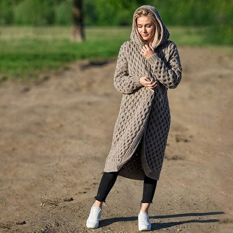 Trendige warme Damen Strickjacke von Juul