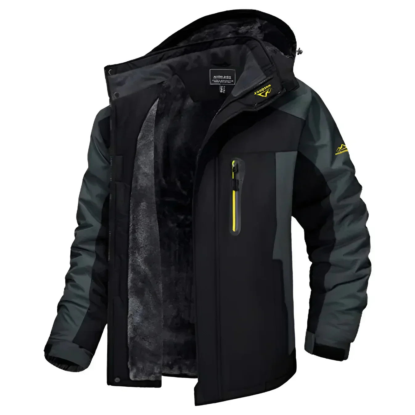 Berg-Feldt | Gefütterte Herrenjacke mit Kapuze - Cavalieri