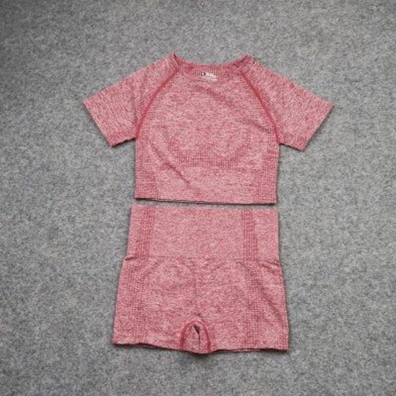Ensemble de yoga sans coutures berg-feldt : vêtements de sport taille haute pour la gym et le fitness