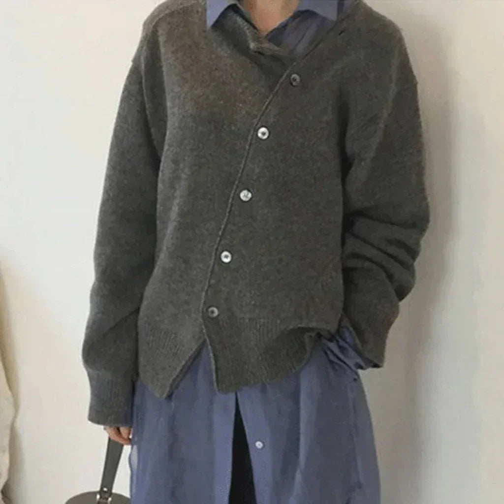 Berg-Feldt | Veste confortable avec détails boutonnés