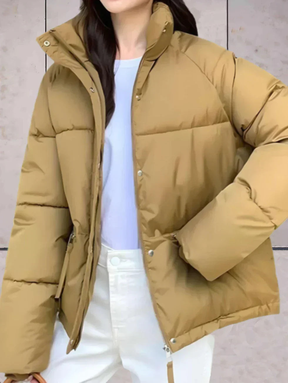 Berg-Feldt | Parka-Jacke mit Stehkragen und Doppeltem Verschluss