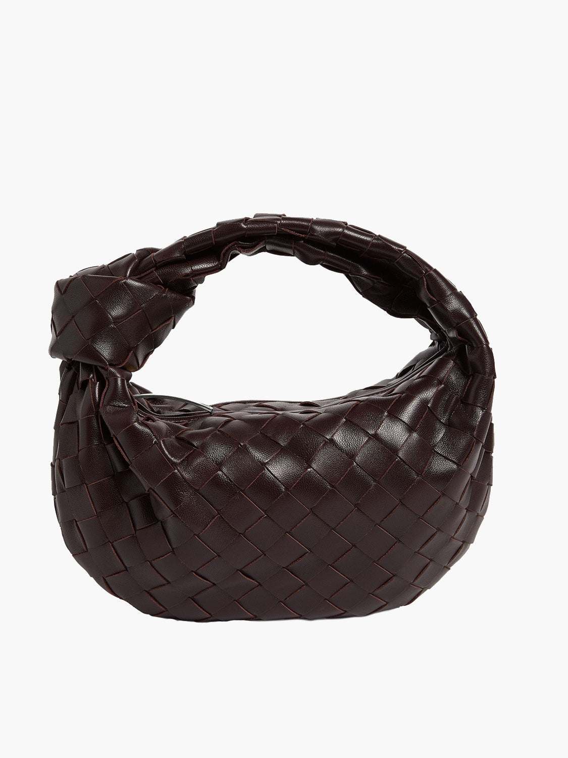 Berg-Feldt | Luxuriöse Geflochtene Handtasche in Metallic