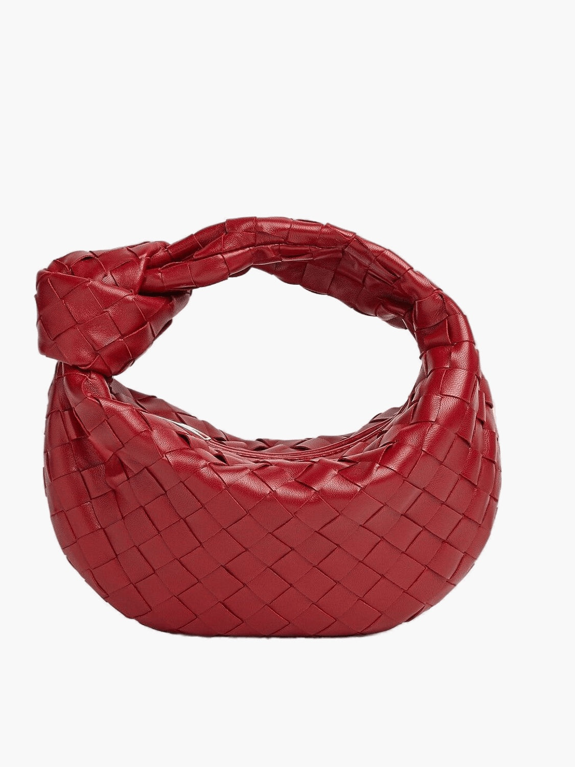 Berg-Feldt | Luxuriöse Geflochtene Handtasche in Metallic