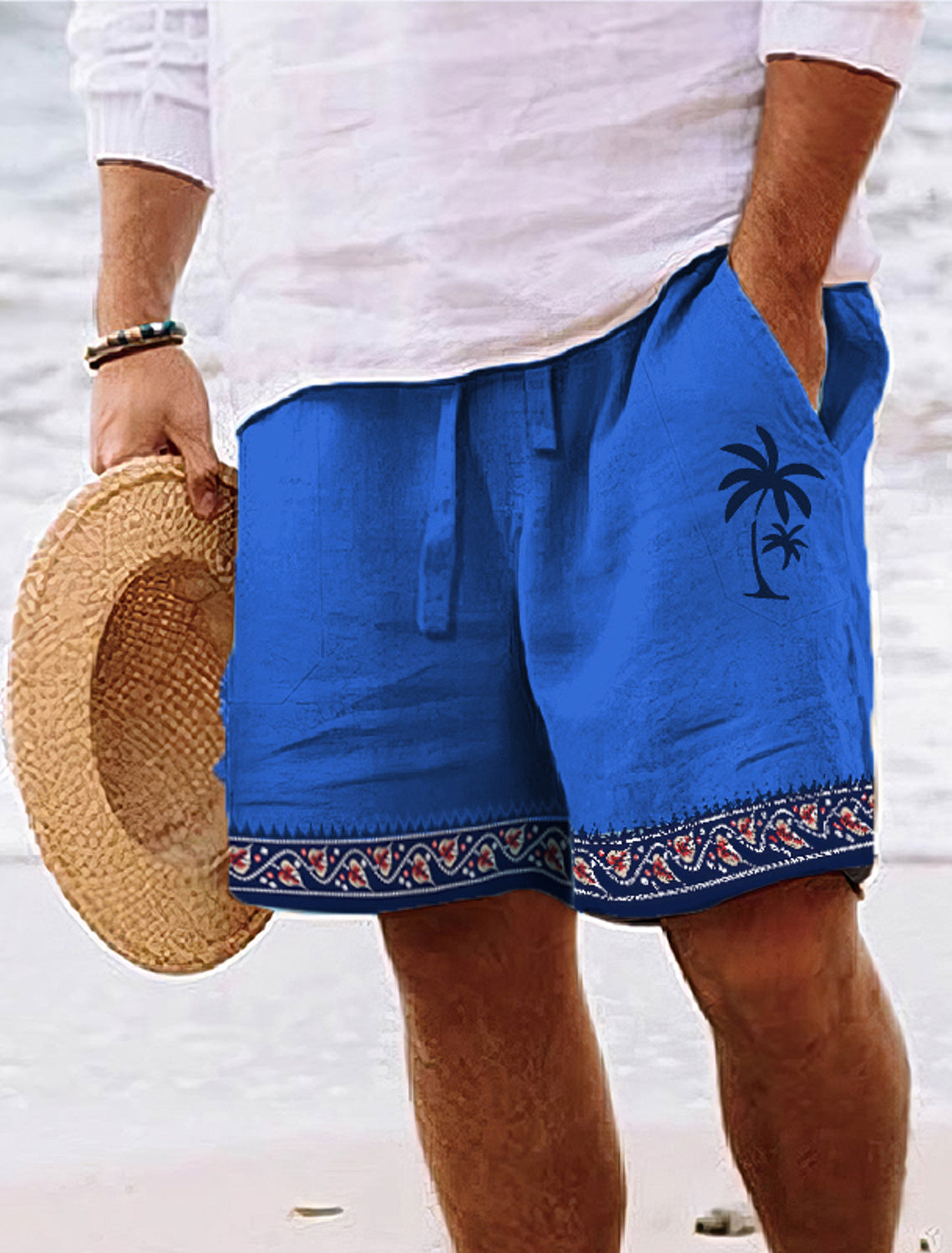 Short pour homme à motif palmier - Zachar