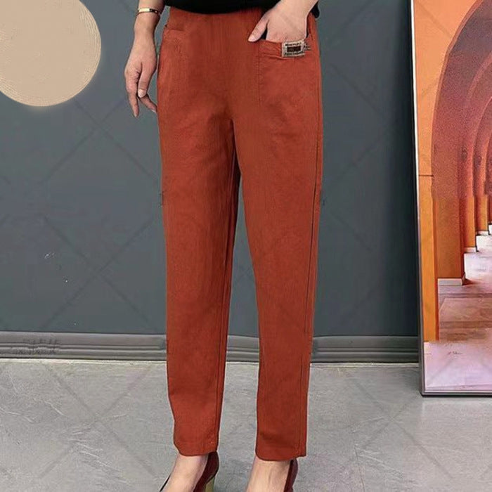 Berg-Feldt | Pantalon Confortable en Coton pour Femme