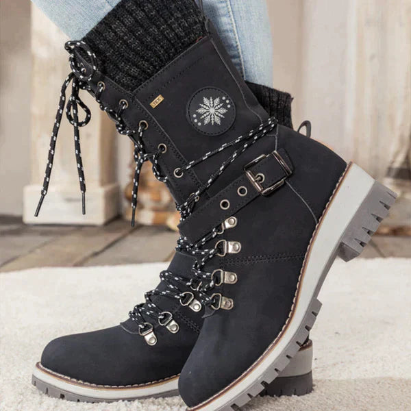 Berg-Feldt | Kniehohe Winterstiefel für Frauen