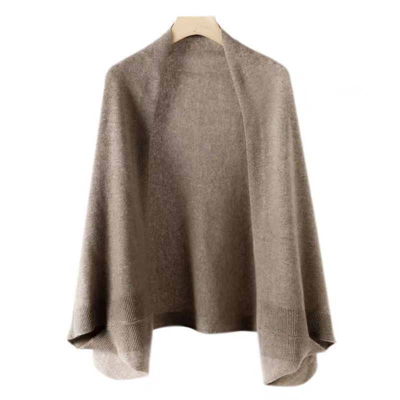 Berg-Feldt | Faux Cashmere Warmer Doppelschal Schal Strickjacke