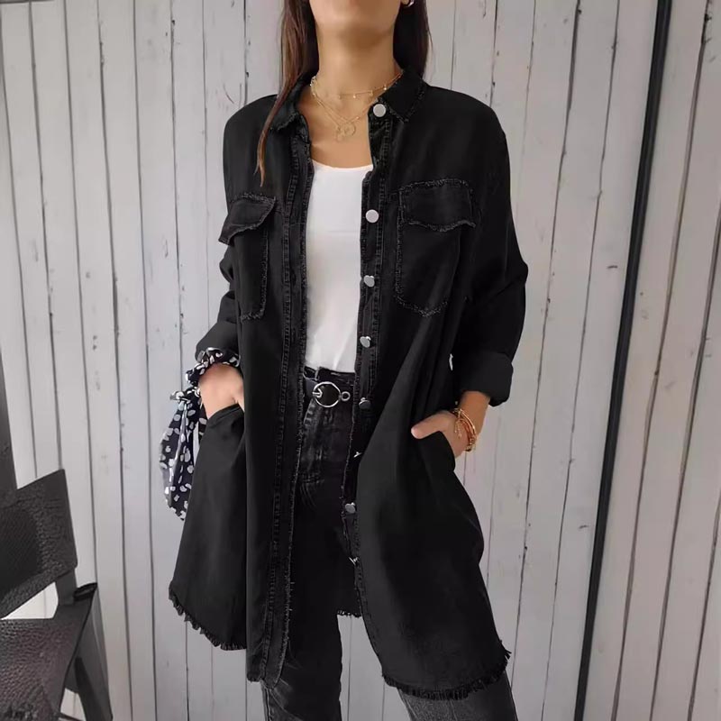 Berg-Feldt | Klassische Lange Jacke für Frauen