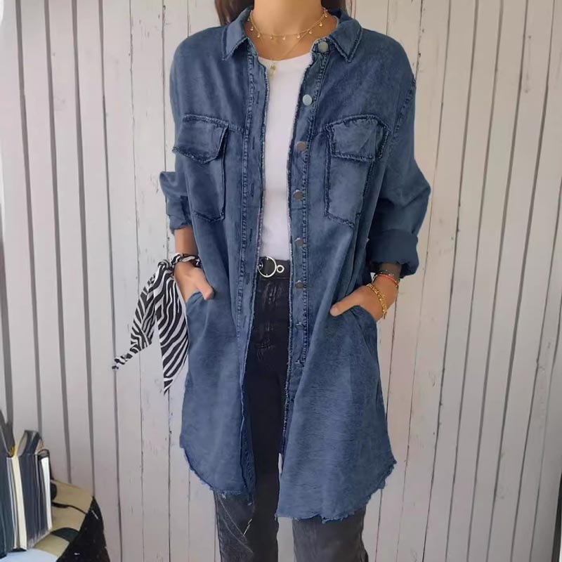 Berg-Feldt | Klassische Lange Jacke für Frauen