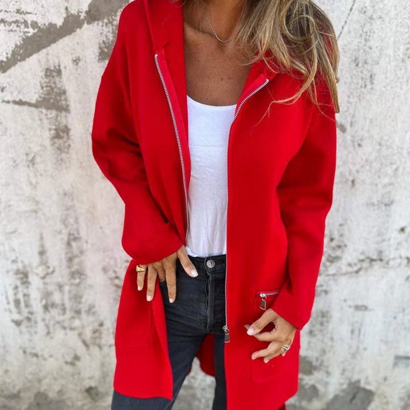 Berg-Feldt | Lange, Anspruchsvolle Jacke für Frauen