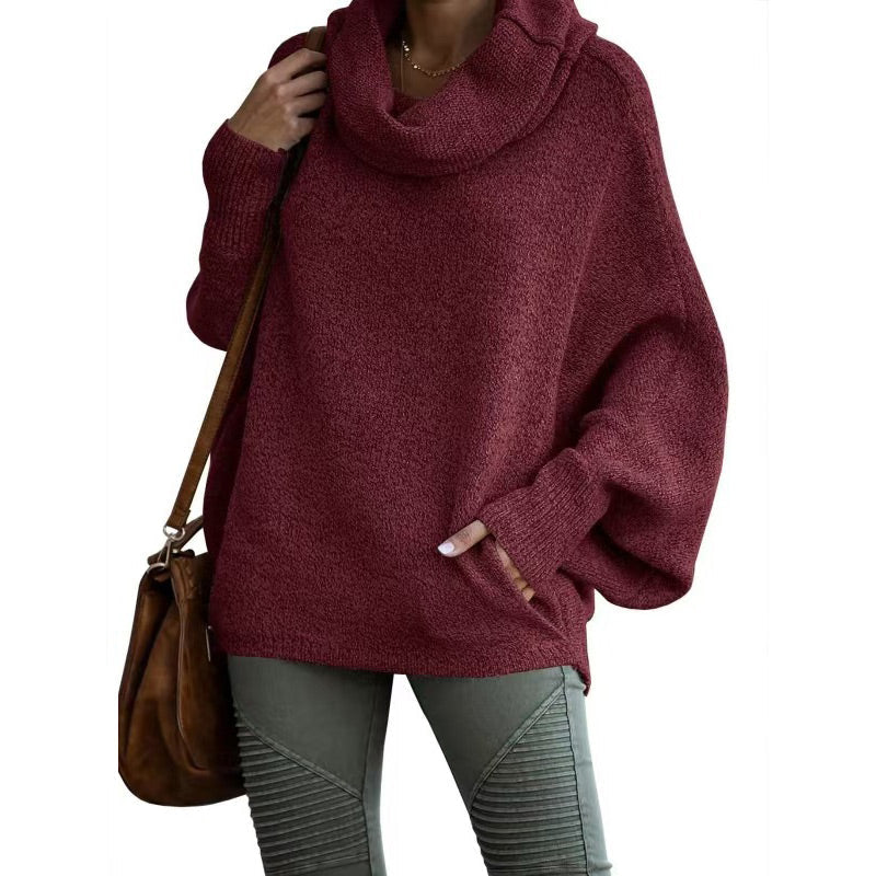 Berg-Feldt | Strickpullover mit Hohem Kragen Weich und Warm Perfekt für Herbst und Winter