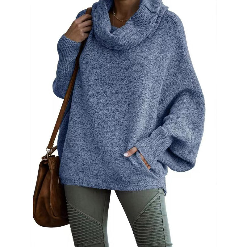 Berg-Feldt | Strickpullover mit Hohem Kragen Weich und Warm Perfekt für Herbst und Winter