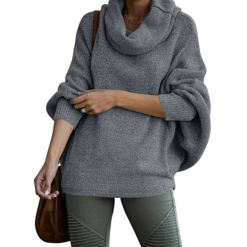 Berg-Feldt | Strickpullover mit Hohem Kragen Weich und Warm Perfekt für Herbst und Winter