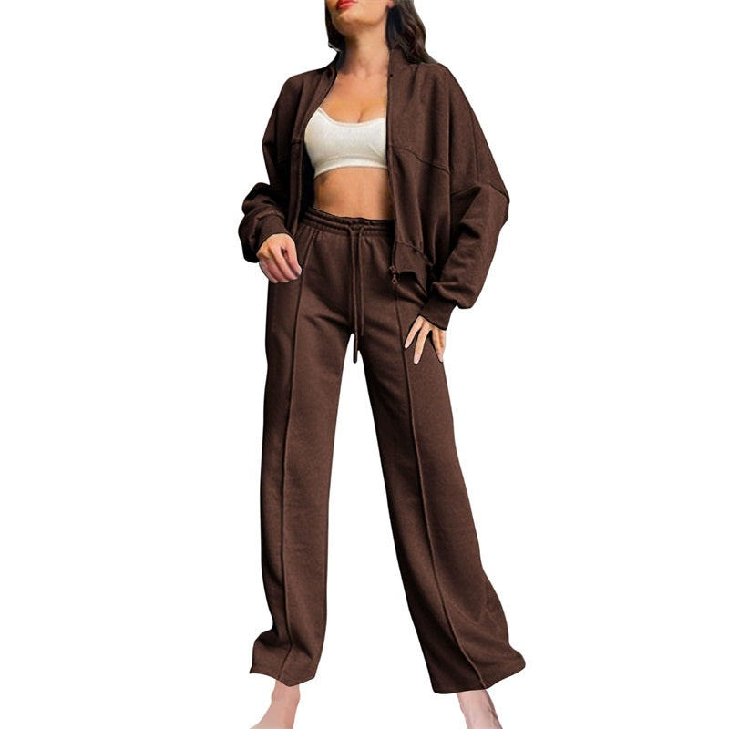 Ensemble pour femme : Sweat-shirt zippé et pantalon de jogging Lottie