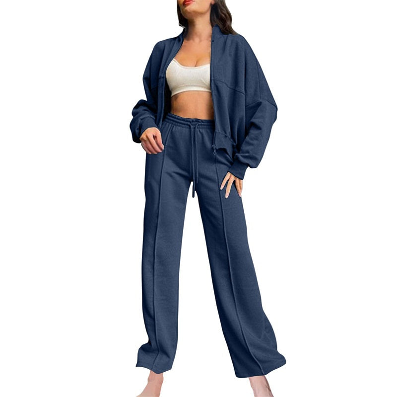 Ensemble pour femme : Sweat-shirt zippé et pantalon de jogging Lottie