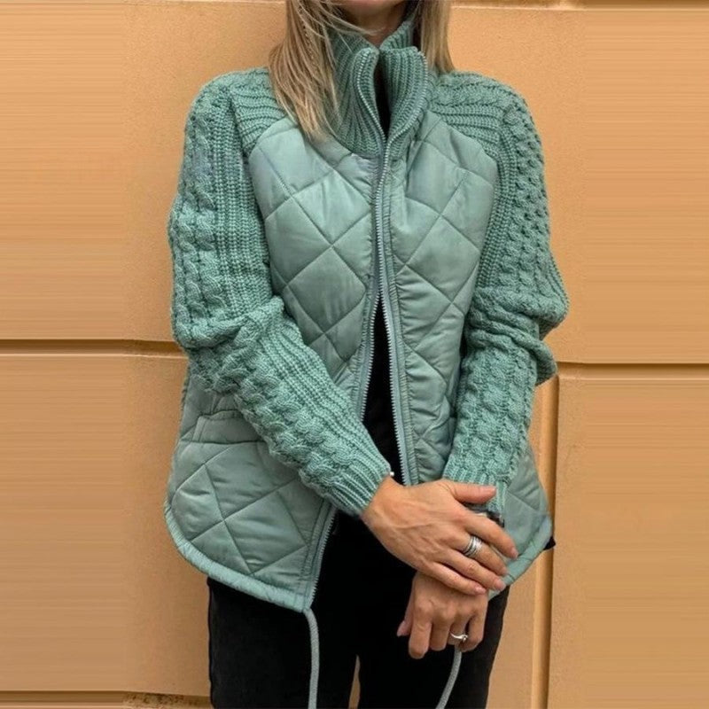 YOLANDA - Gesteppte Strickjacke