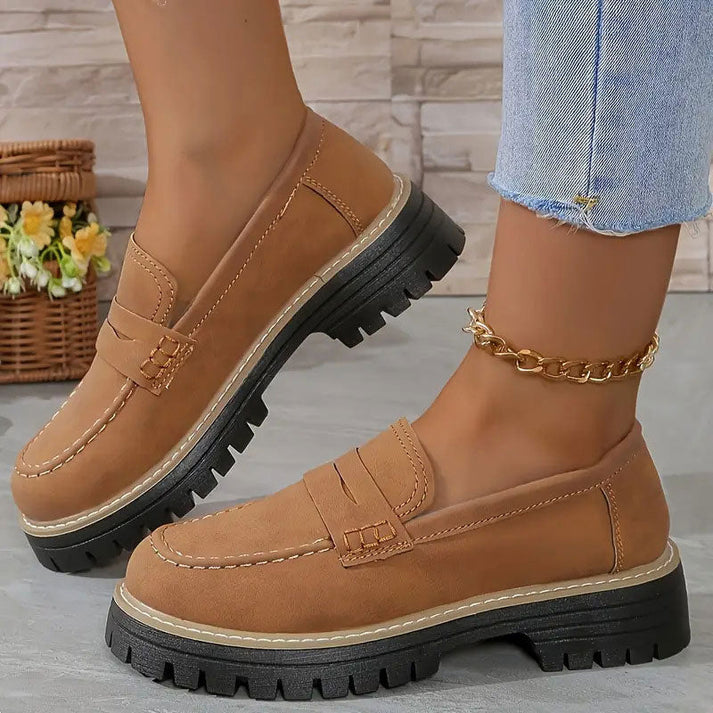 Mules compensées ISABEL avec détails