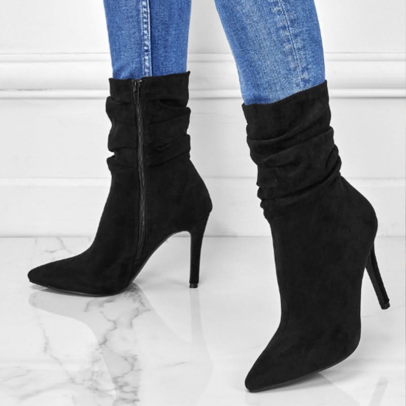 Berg-Feldt | Elegante Ankle Boots mit Hohem Absatz