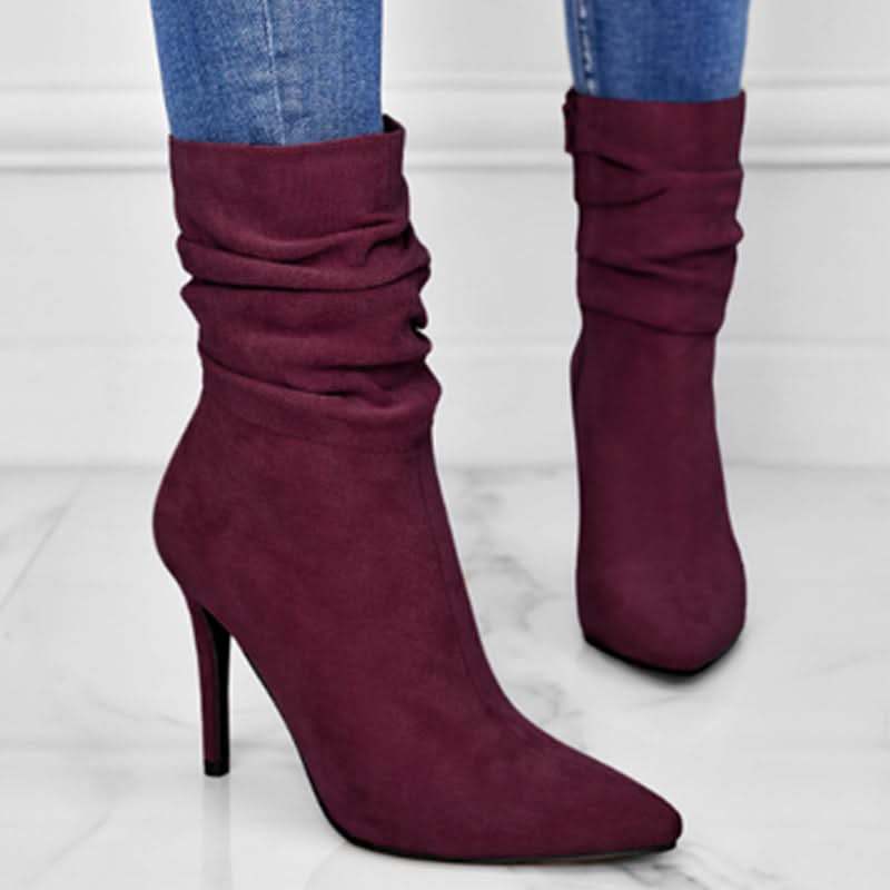 Berg-Feldt | Elegante Ankle Boots mit Hohem Absatz