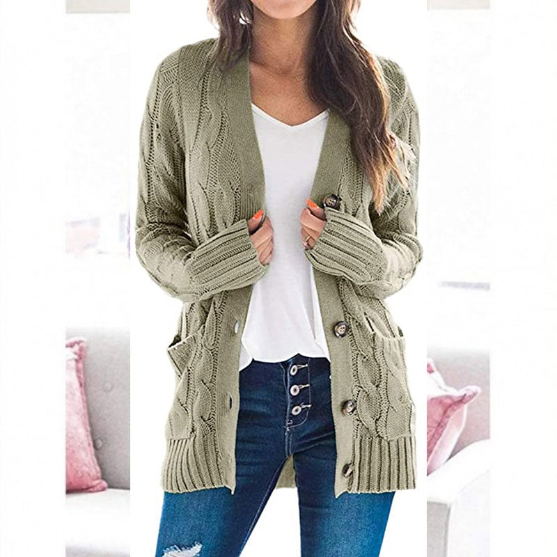 Berg-Feldt | Damenstrickjacke, vielseitig & bequem