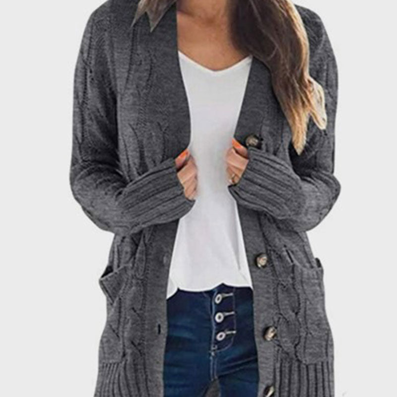 Berg-Feldt | Damenstrickjacke, vielseitig & bequem