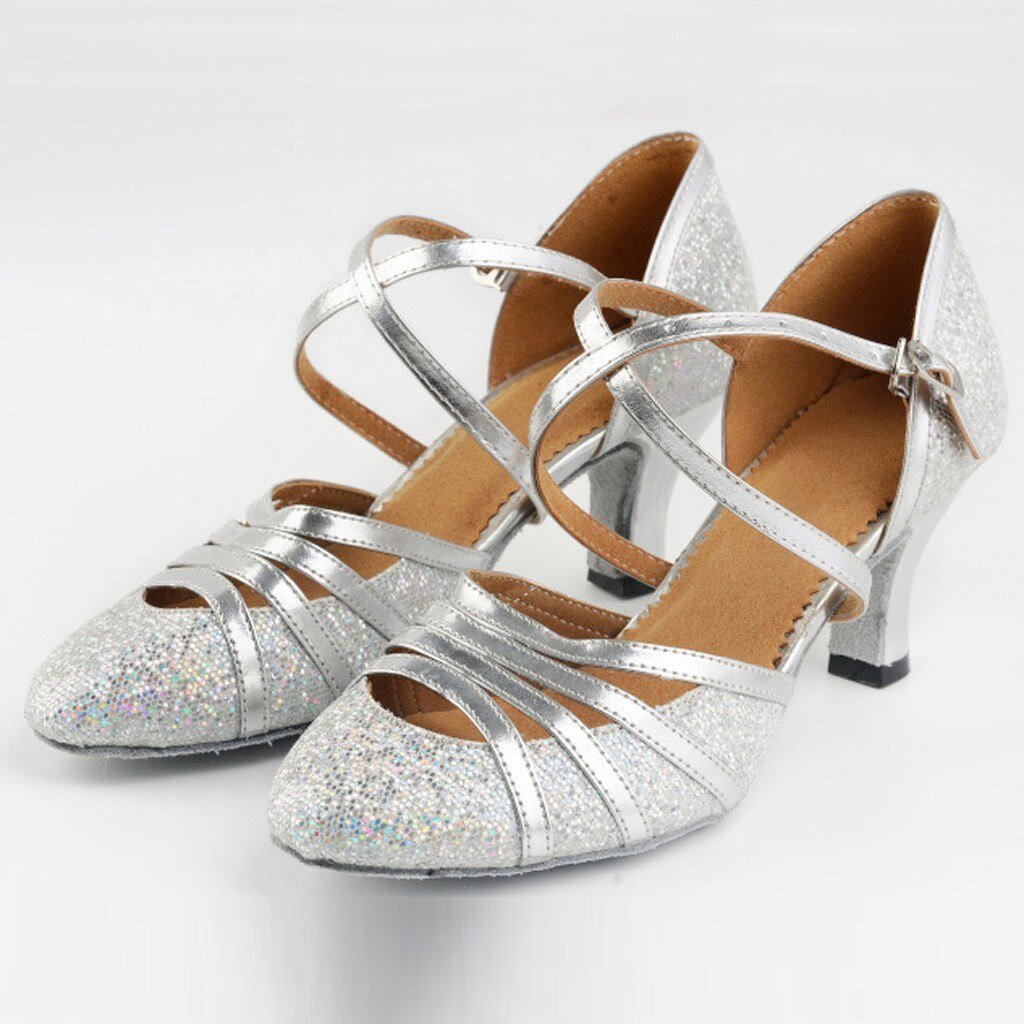 Chaussures de danse Berg-Feldt à talon carré