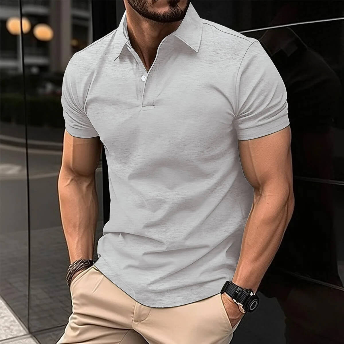 Edles Herren-Sommerhemd Guidon