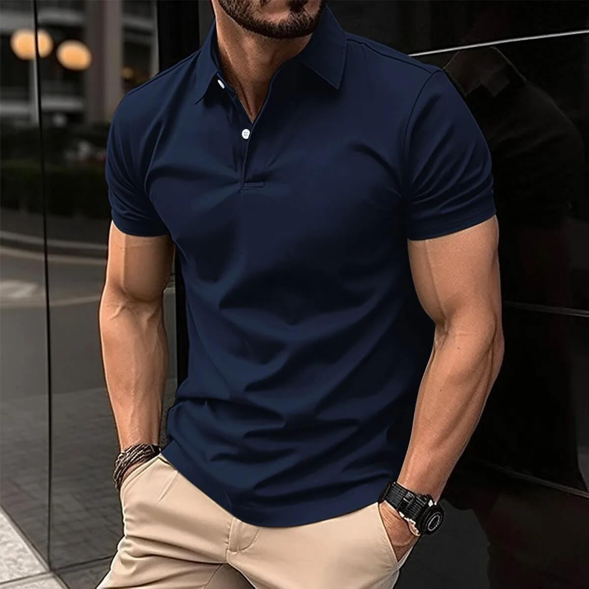 Edles Herren-Sommerhemd Guidon