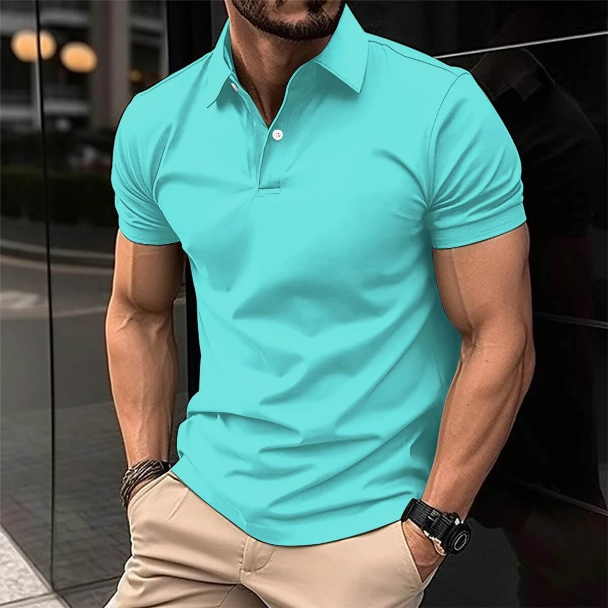 Edles Herren-Sommerhemd Guidon