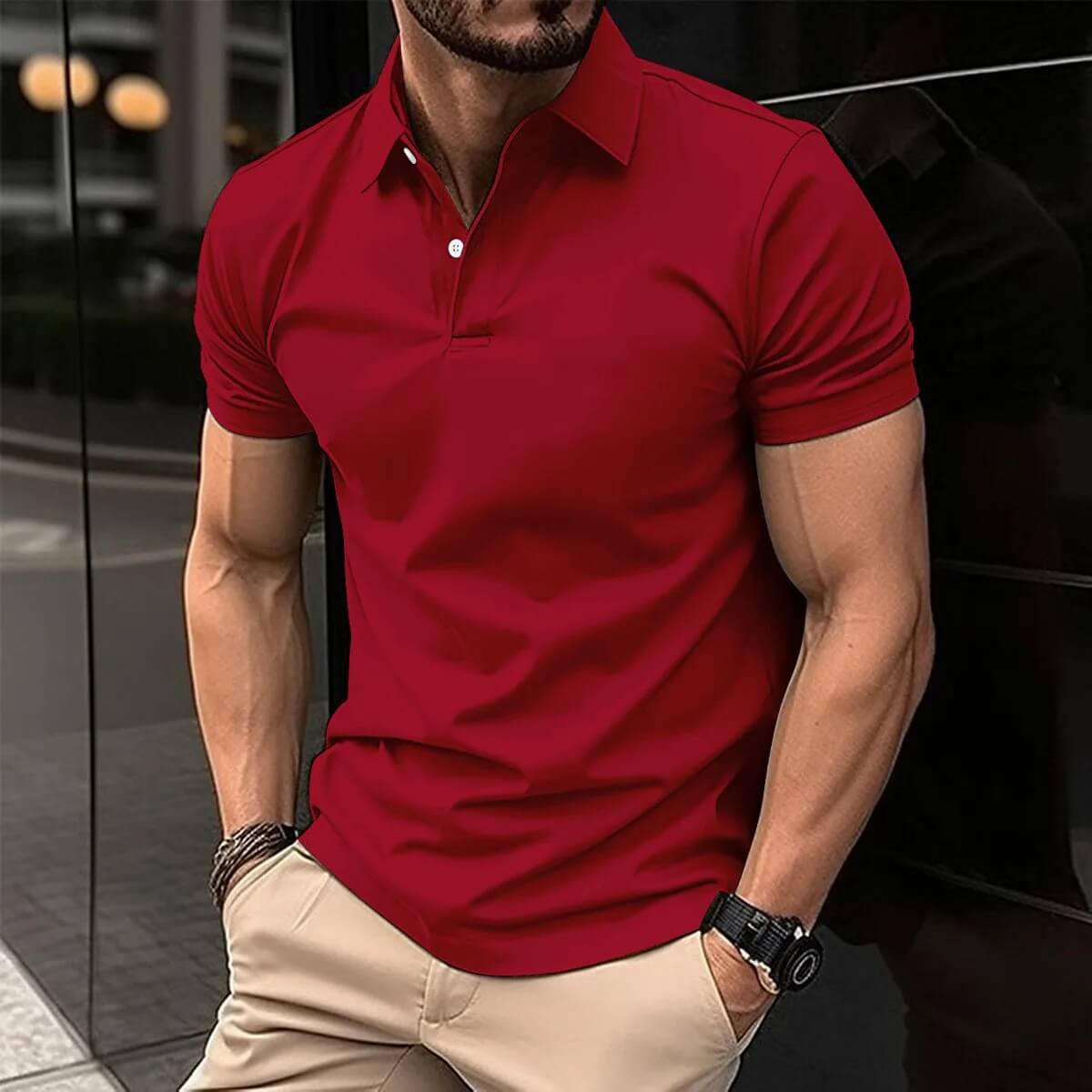 Edles Herren-Sommerhemd Guidon