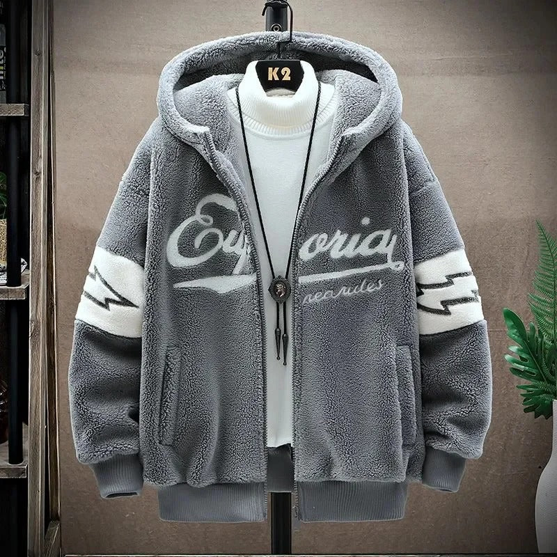 Trendiger Kapuzenpullover im College-Stil – Henrik