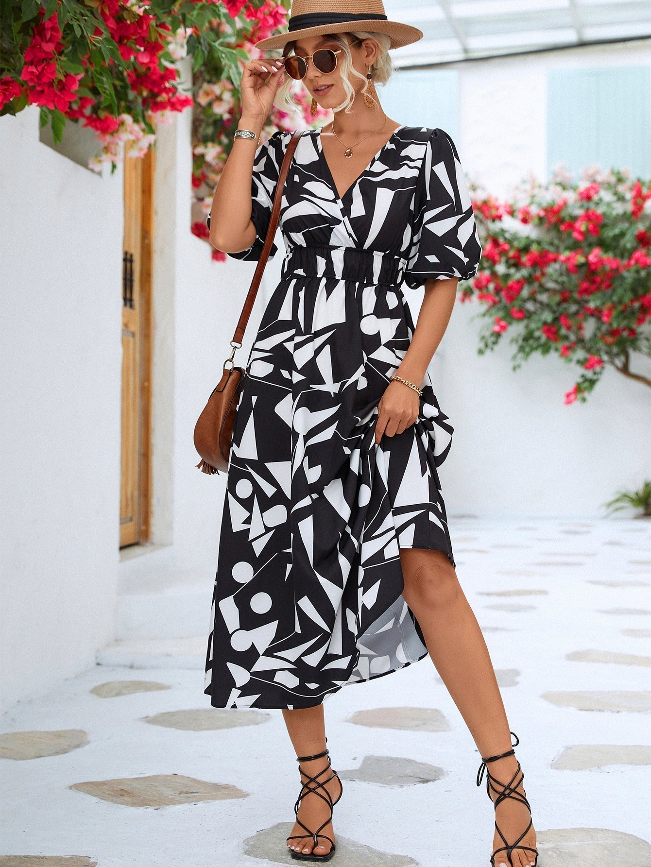 Elegantes Midi-Sommerkleid Ursula