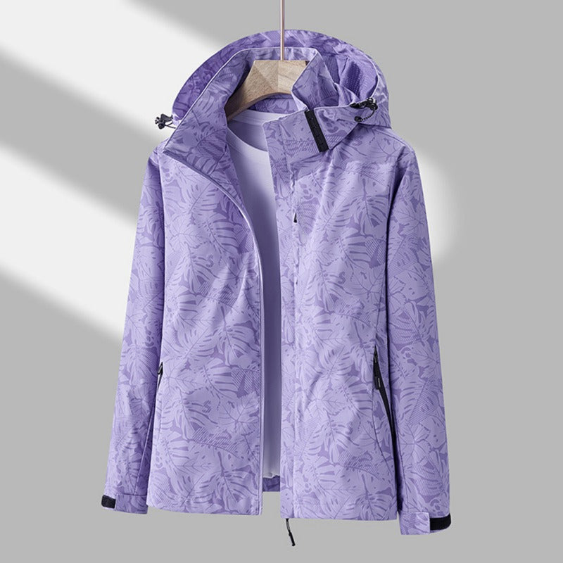 Berg-Feldt | Veste à Capuche Imperméable & Coupe-Vent pour Femme - Élégante et Légère