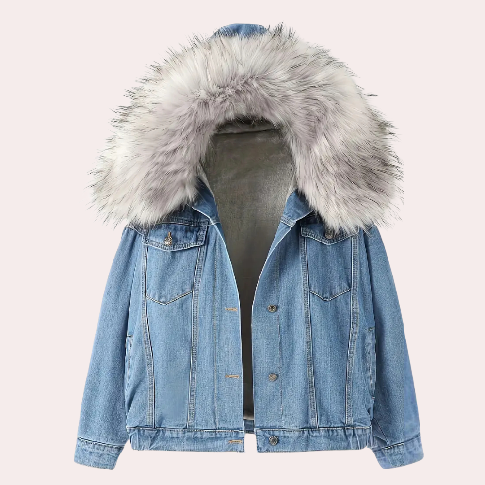 Berg-Feldt | Elegante Winter-Jeansjacke für Damen